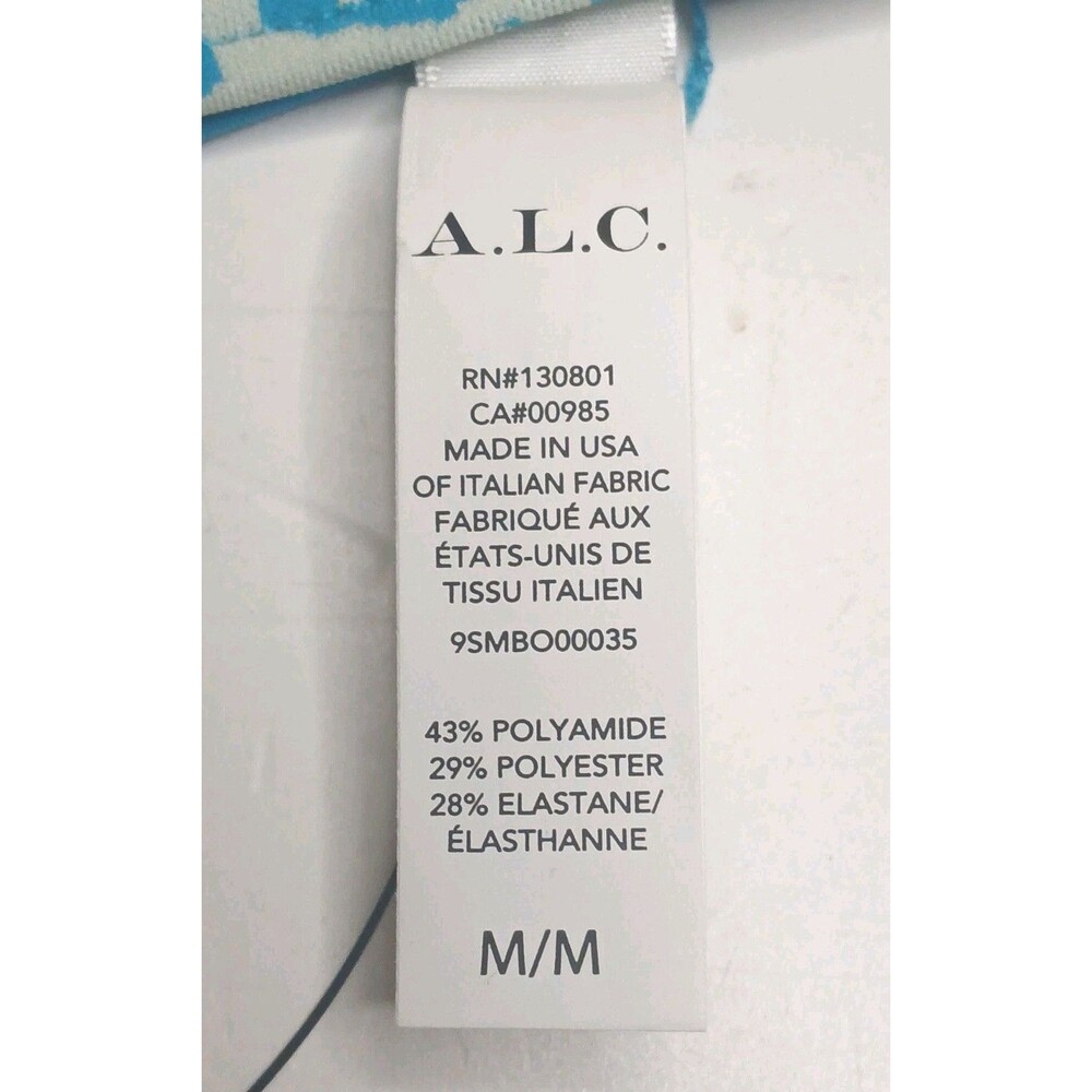 A.L.C. Swimsuit Sz M Bikini Underwire Adjustable High-waisted NWT $330 - Picture 14 of 16